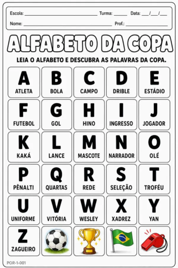 Atividade Copa